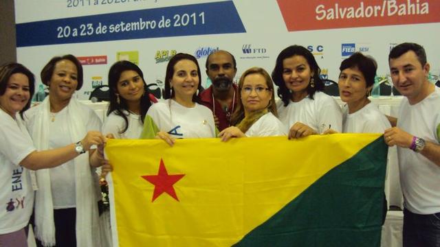 Participação no XII ENEJA, Salvador/BA - 20 a 23 set./2011