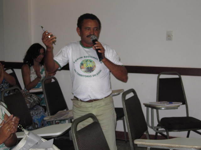 Educando do Território do Sisal Sr.José