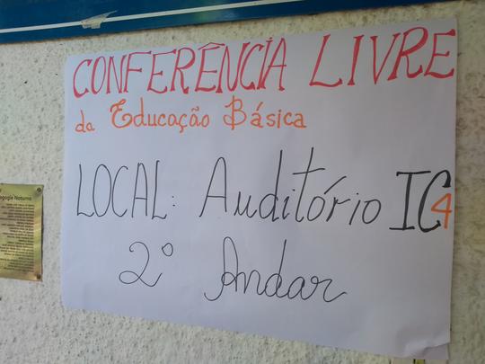 Conferência Livre da Educação Básica