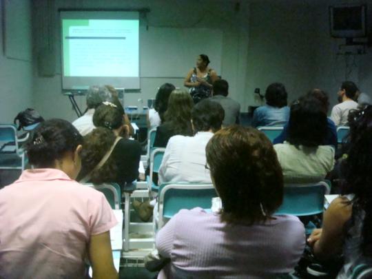 APRESENTAÇÃO DE TRABALHOS DO II SEMINÁRIO PROEJA.(Andréa de Souza Batista)