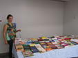Exposição e venda de livros