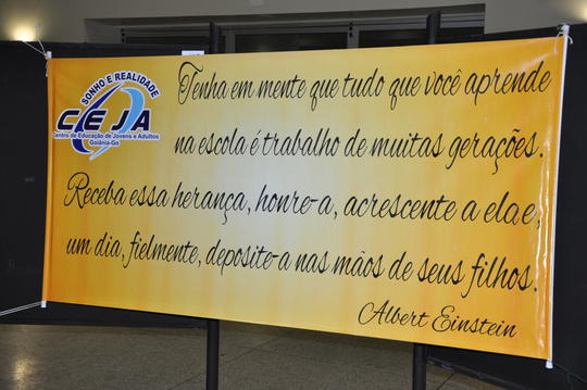 Banner do Ceja Universitário/Seduc-GO