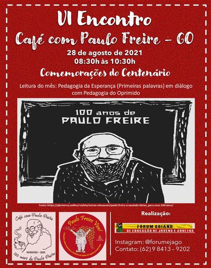 Café com Paulo Freire 