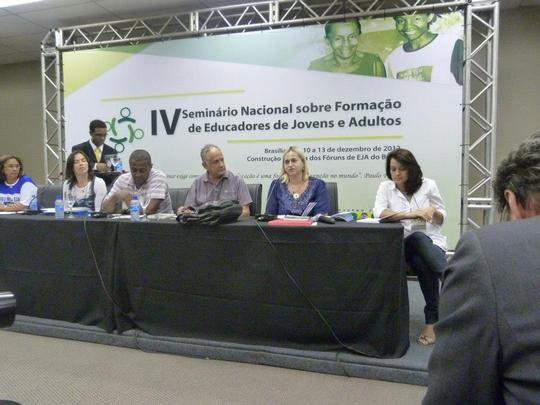 IVSNF - Seminário Nacional sobre Formação de Educadores de EJA