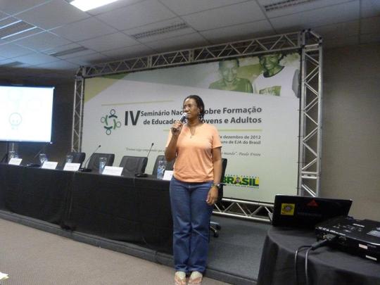 IVSNF - Seminário Nacional sobre Formação de Educadores de EJA