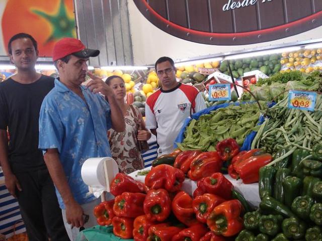 Visita técnica no Supermecado Central de Goiânia